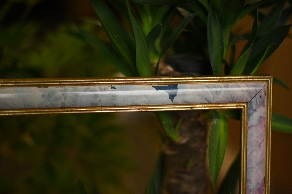 103606 ヴィンテージ　ウッドフレーム 額縁