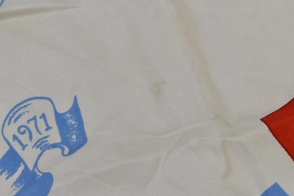 108757 ヴィンテージ 中判 スーベニア スカーフ  Souvenir scarf