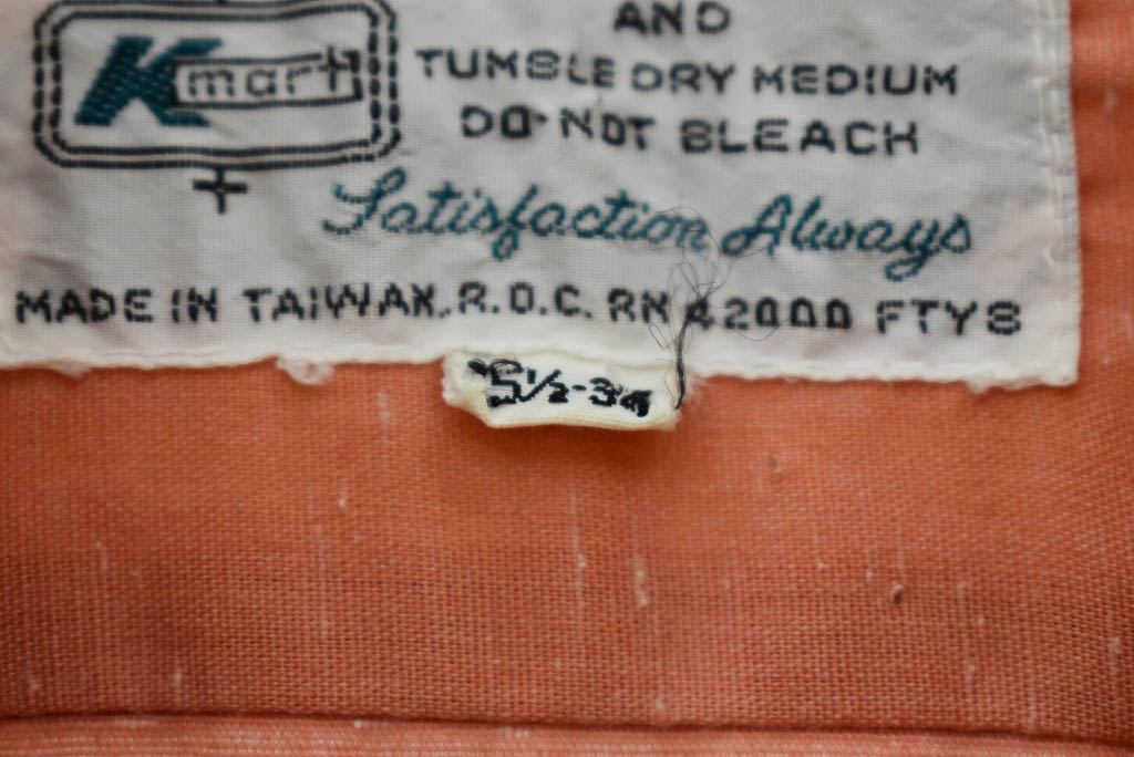 108985 [CO] 「Kmart」ヴィンテージ ポリ混 シャツ