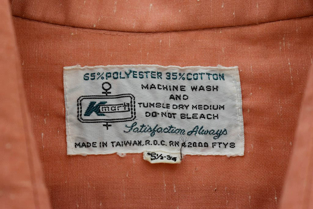 108985 [CO] 「Kmart」ヴィンテージ ポリ混 シャツ