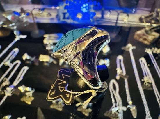 SL-43 「SPACE LAB」 シルバーリング ターコイズ トルコ石 10%ポイントバック