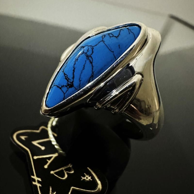 SL-43 「SPACE LAB」 シルバーリング ターコイズ トルコ石 10%ポイントバック