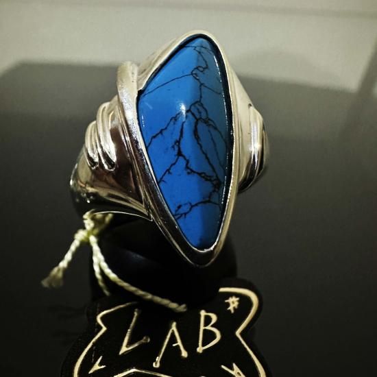SL-43 「SPACE LAB」 シルバーリング ターコイズ トルコ石 10%ポイントバック