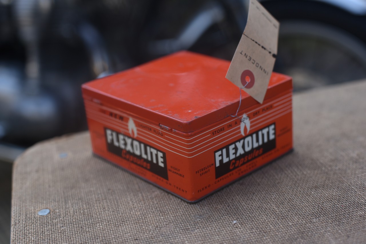 ヴィンテージ FLEXOLITE ヴィンテージ缶 101097