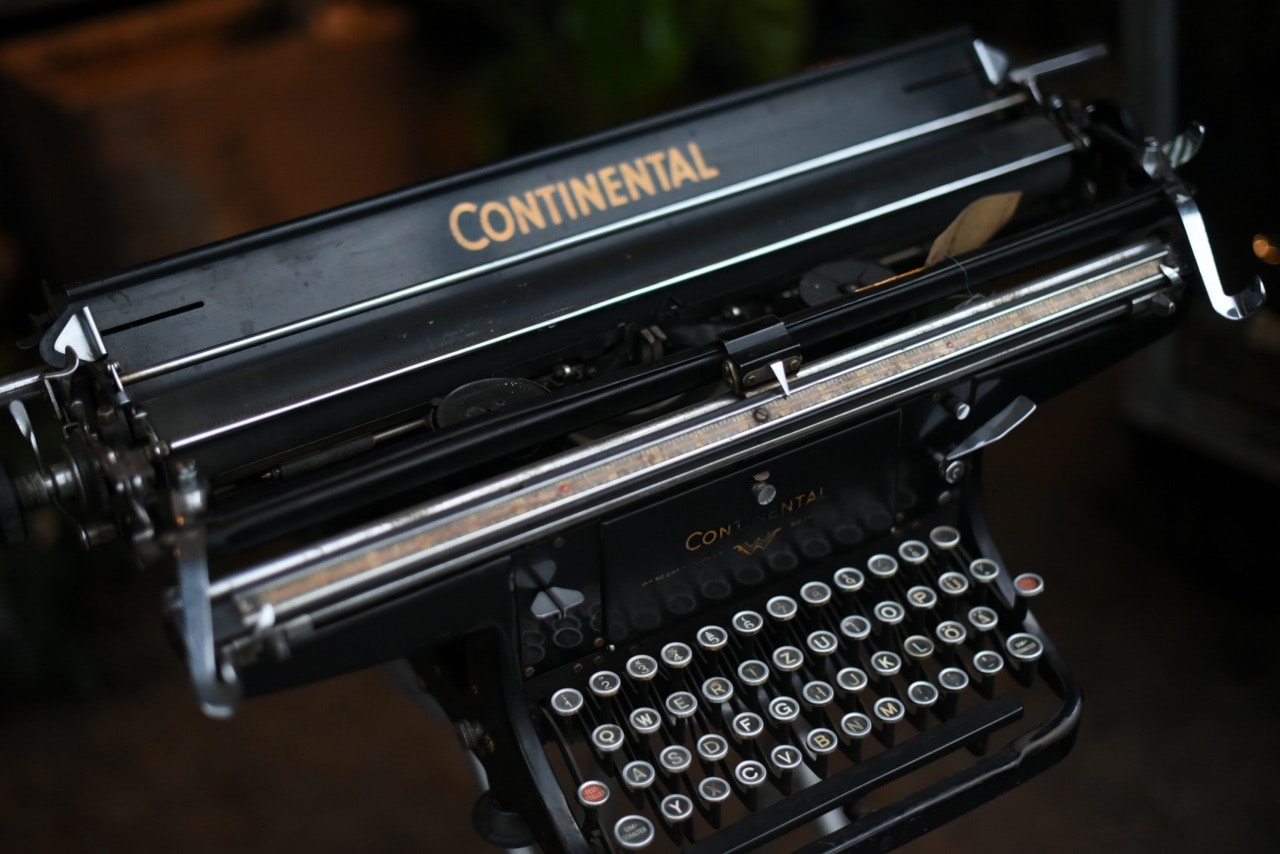 100852 ヴィンテージ タイプライター WANDERER WERKE社 CONTINENTAL 