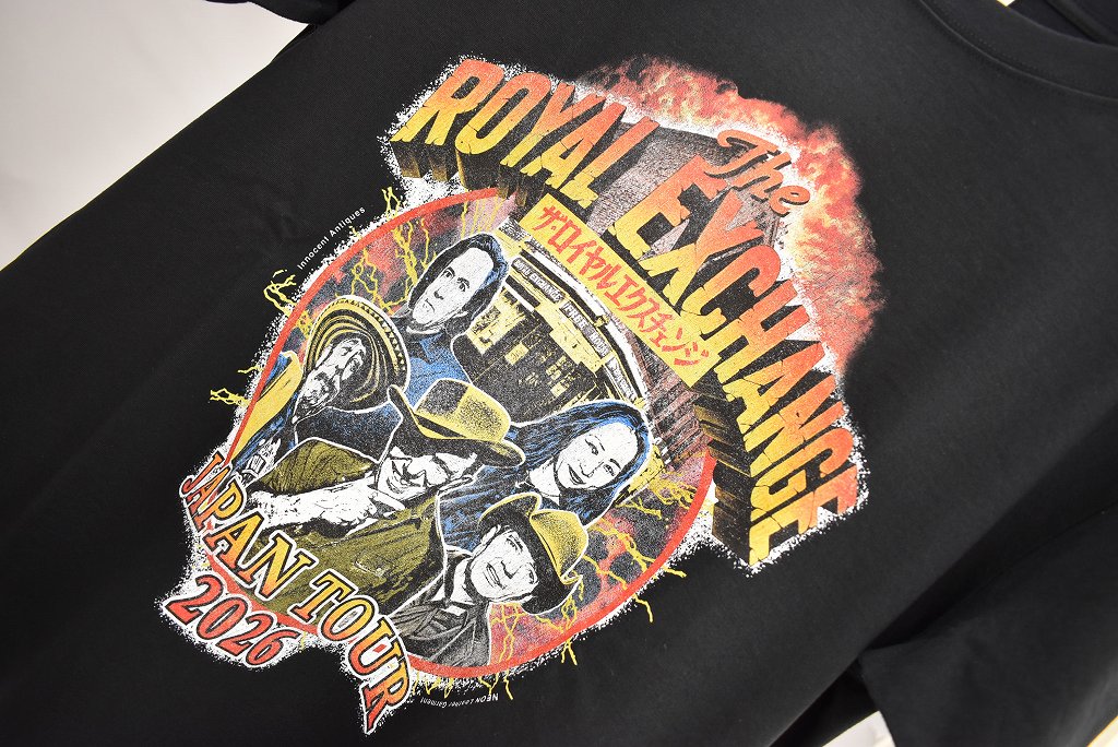 Tシャツ POSTER T-SHIRTS「THE ROYAL EXCHANGE JAPAN TOUR 2026」公式ツアーグッズ
