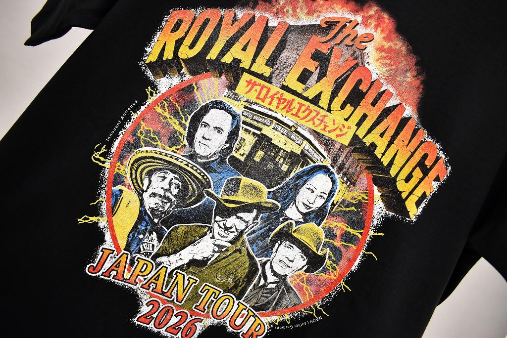 Tシャツ POSTER T-SHIRTS「THE ROYAL EXCHANGE JAPAN TOUR 2026」公式ツアーグッズ