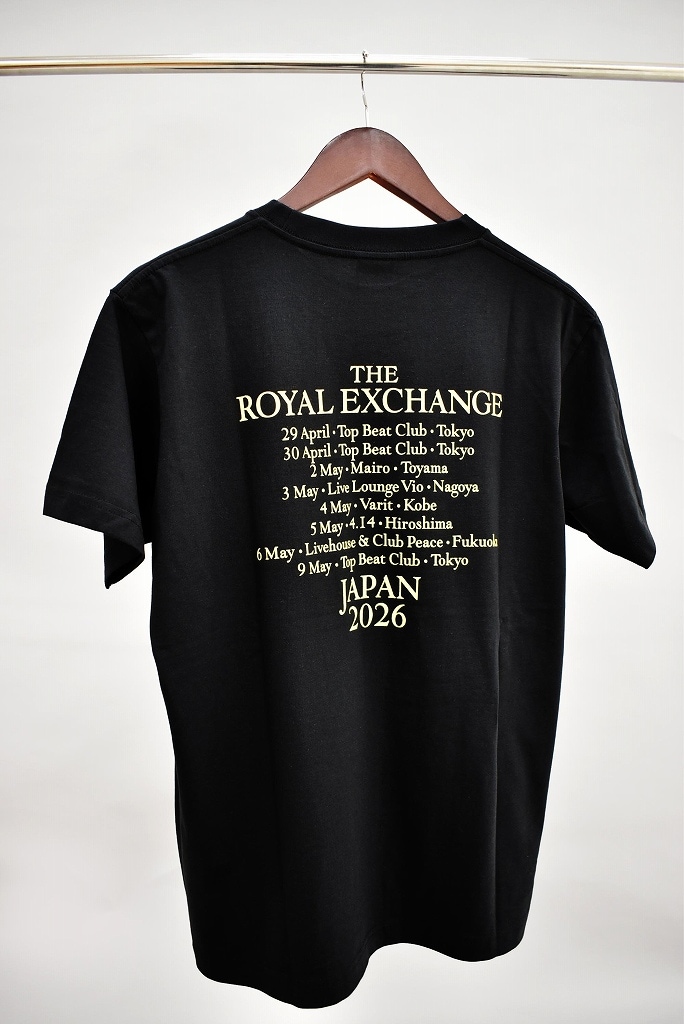 Tシャツ POSTER T-SHIRTS「THE ROYAL EXCHANGE JAPAN TOUR 2026」公式
