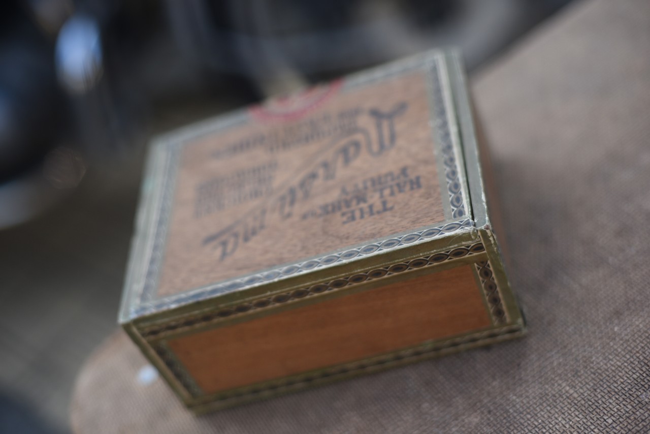 ヴィンテージ　MARSUMA IMPORTED from EAST INDIES 木製ボックス　101093