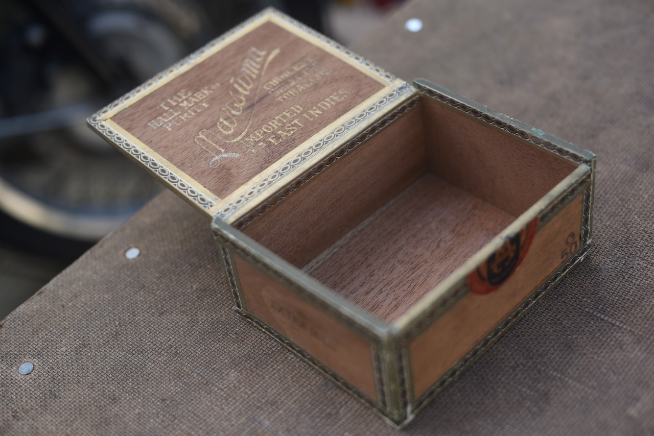 ヴィンテージ　MARSUMA IMPORTED from EAST INDIES 木製ボックス　101093