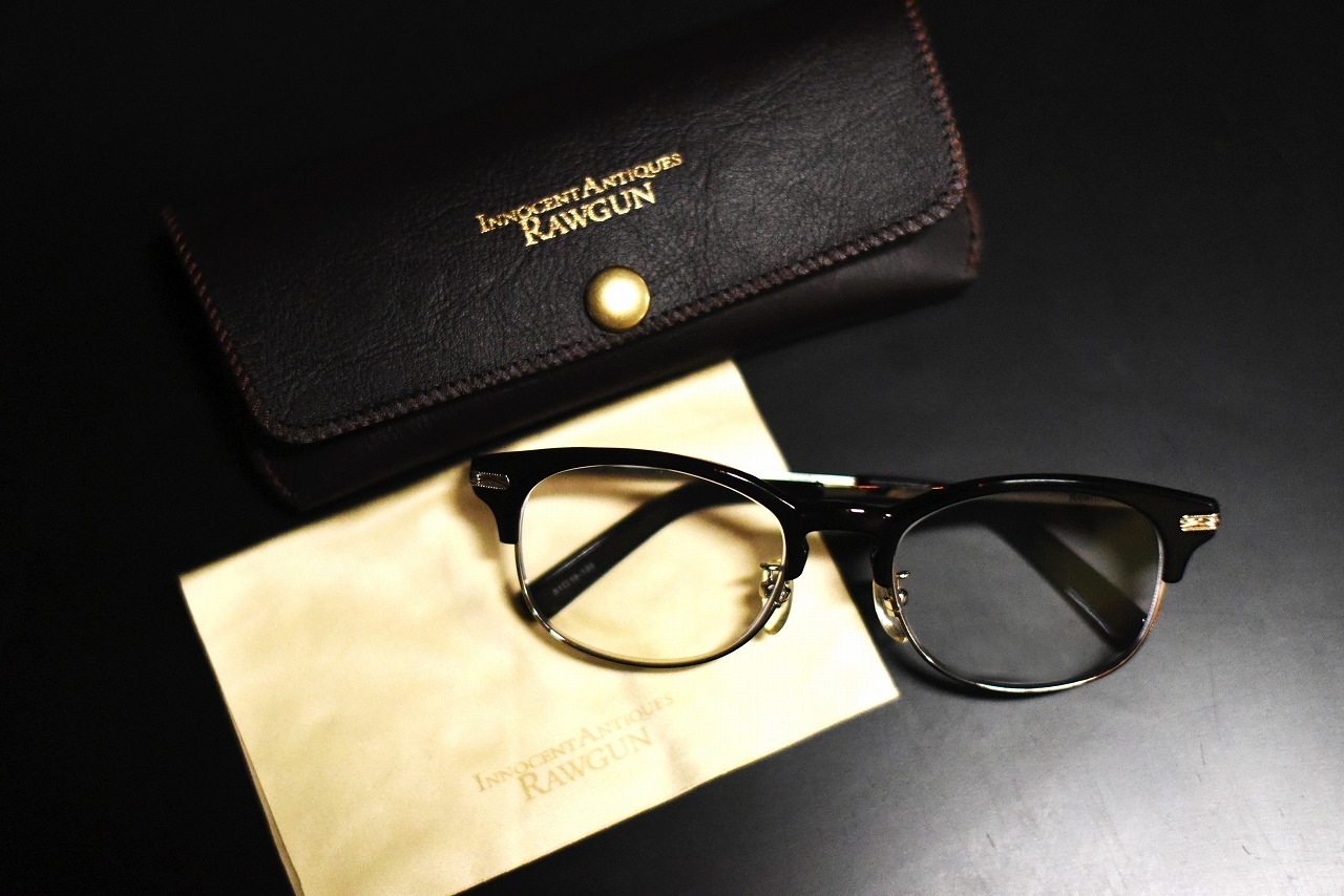 R-B リーディンググラス　「RAWGUN」 COLOR：BLACK INNOCENT Original Products