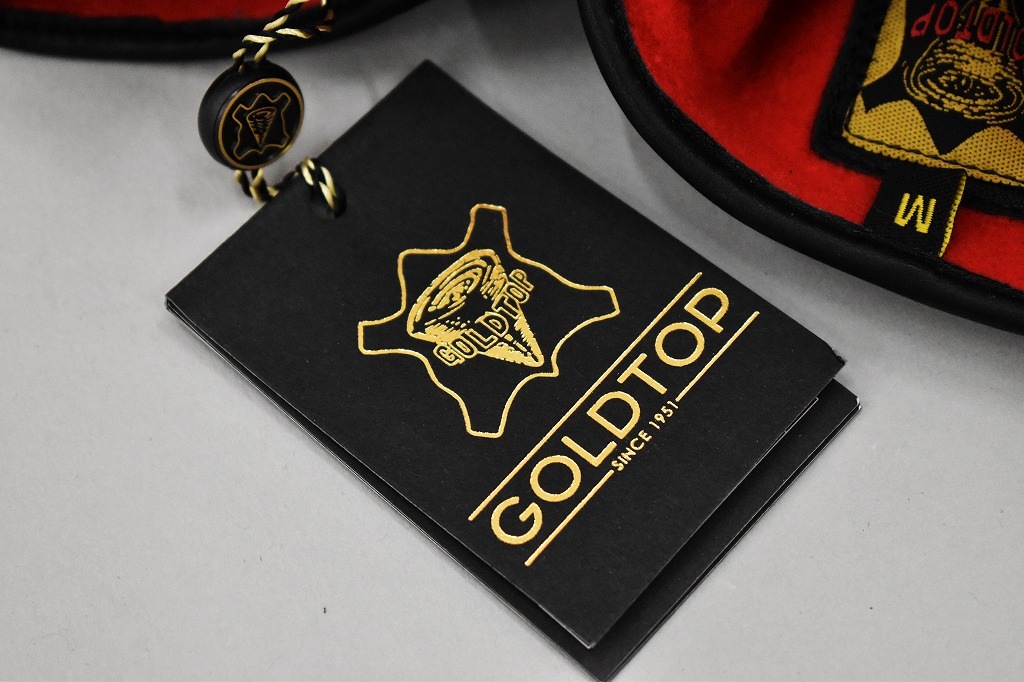 英国 「GOLDTOP」 Zipped Fleece Lined Cafe Racer Gloves 本革カフェレーサーグローブ