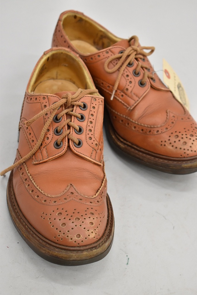 109845「Tricker's」 wing tip　トリッカーズ スウェード MADE IN ENGLAND 