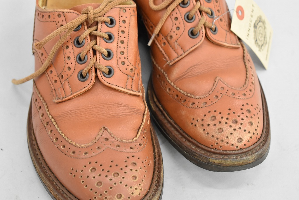 109845「Tricker's」 wing tip　トリッカーズ スウェード MADE IN ENGLAND 