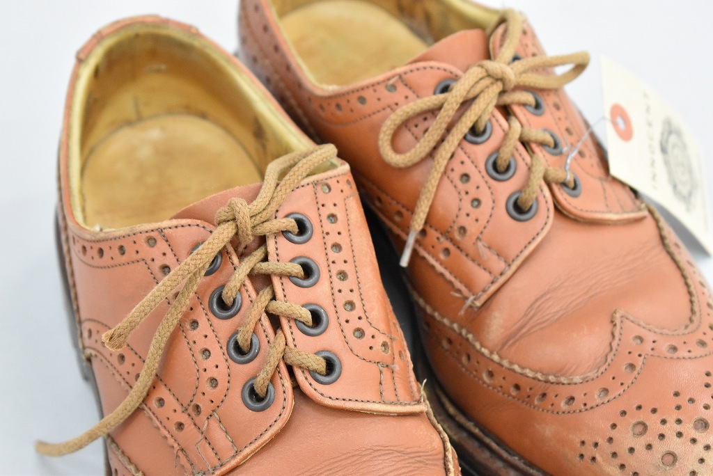 109845「Tricker's」 wing tip　トリッカーズ スウェード MADE IN ENGLAND 