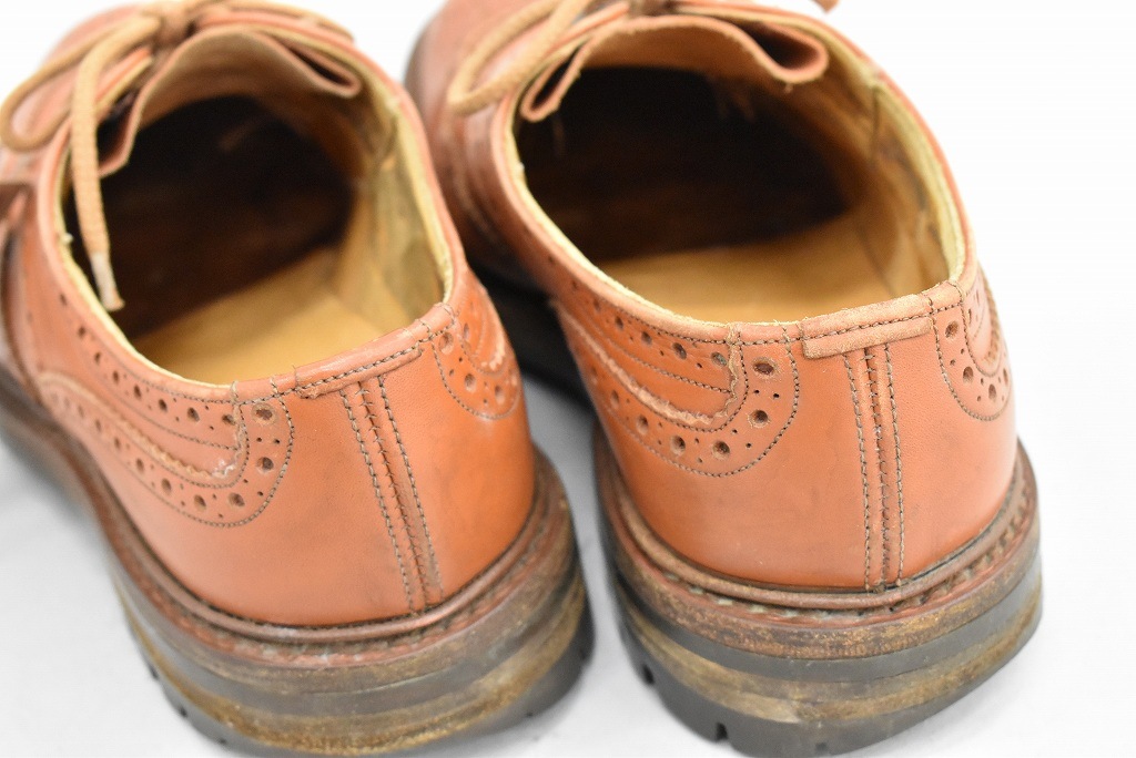 109845「Tricker's」 wing tip　トリッカーズ スウェード MADE IN ENGLAND 