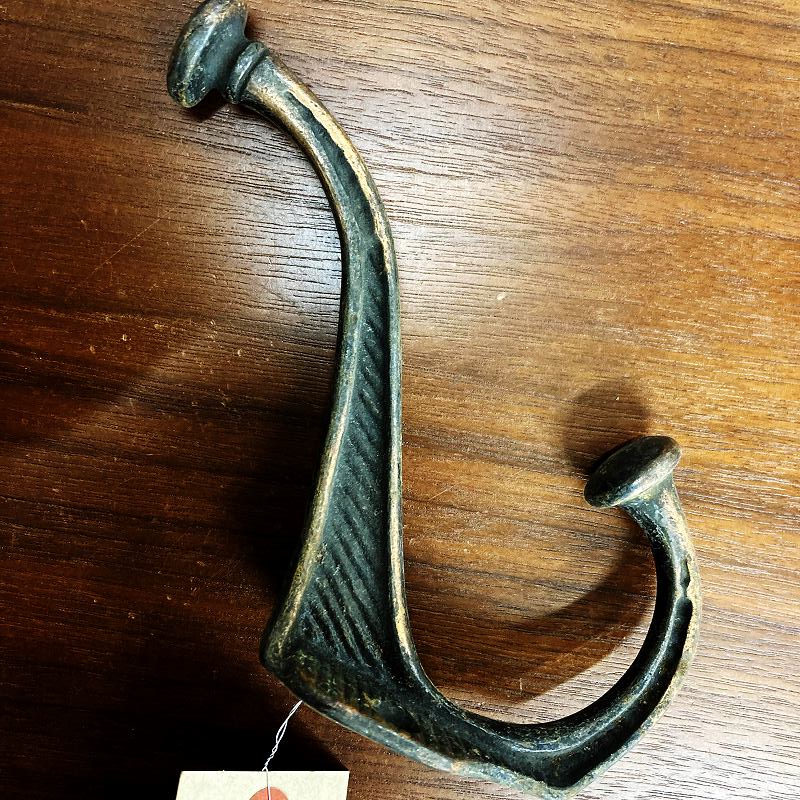 104642 ヴィンテージ アイアンフック ウォールハンガー コートフック