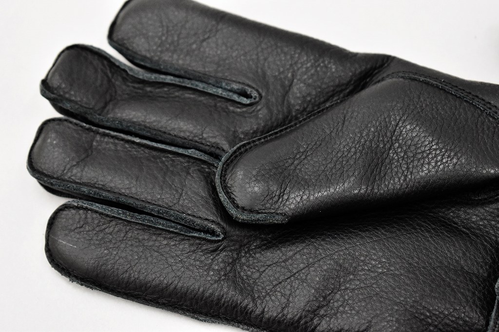 英国 「GOLDTOP」 Fleece Lined Gauntlet 本革ガントレット グローブ