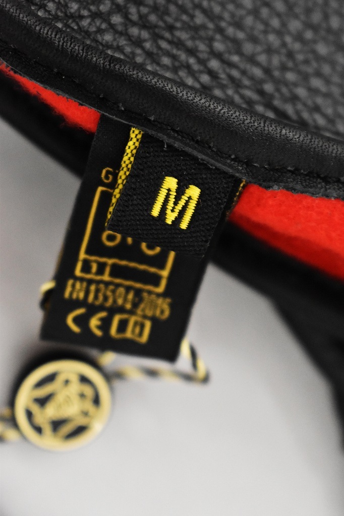 英国 「GOLDTOP」 Fleece Lined Gauntlet 本革ガントレット グローブ