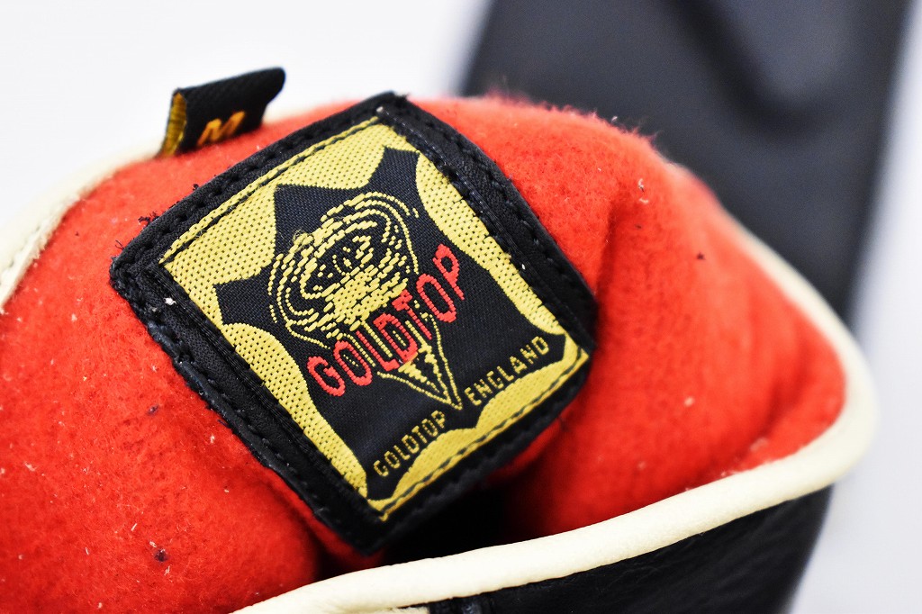 英国 「GOLDTOP」 The Churchills 本革グローブ