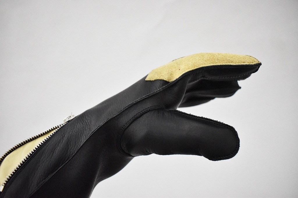 英国 「GOLDTOP」 The Churchills 本革グローブ