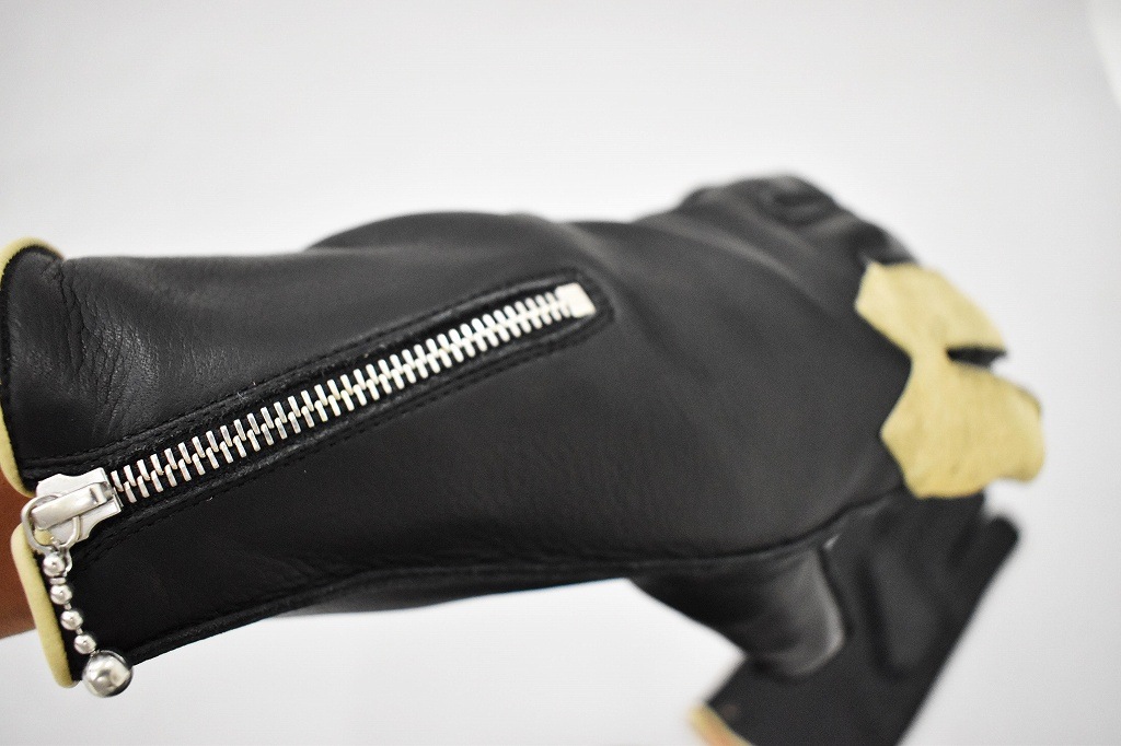 英国 「GOLDTOP」 The Churchills 本革グローブ