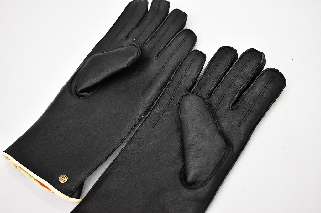 英国 「GOLDTOP」 The Churchills 本革グローブ