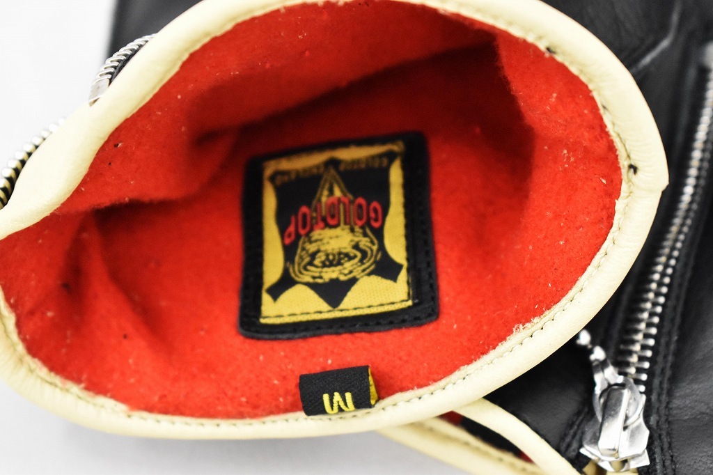 英国 「GOLDTOP」 The Churchills 本革グローブ