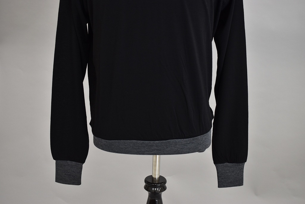 TG INNOCENT Original products 「極上ウール圧縮ニット タートルネック」　COLOR : BLACK/GRAY