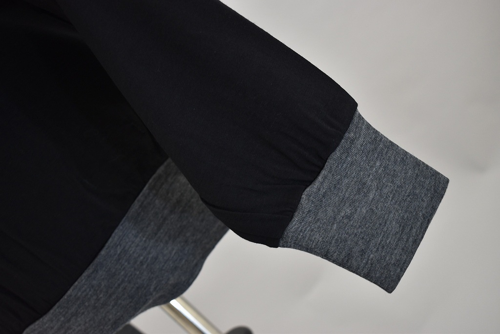 TG INNOCENT Original products 「極上ウール圧縮ニット タートルネック」　COLOR : BLACK/GRAY