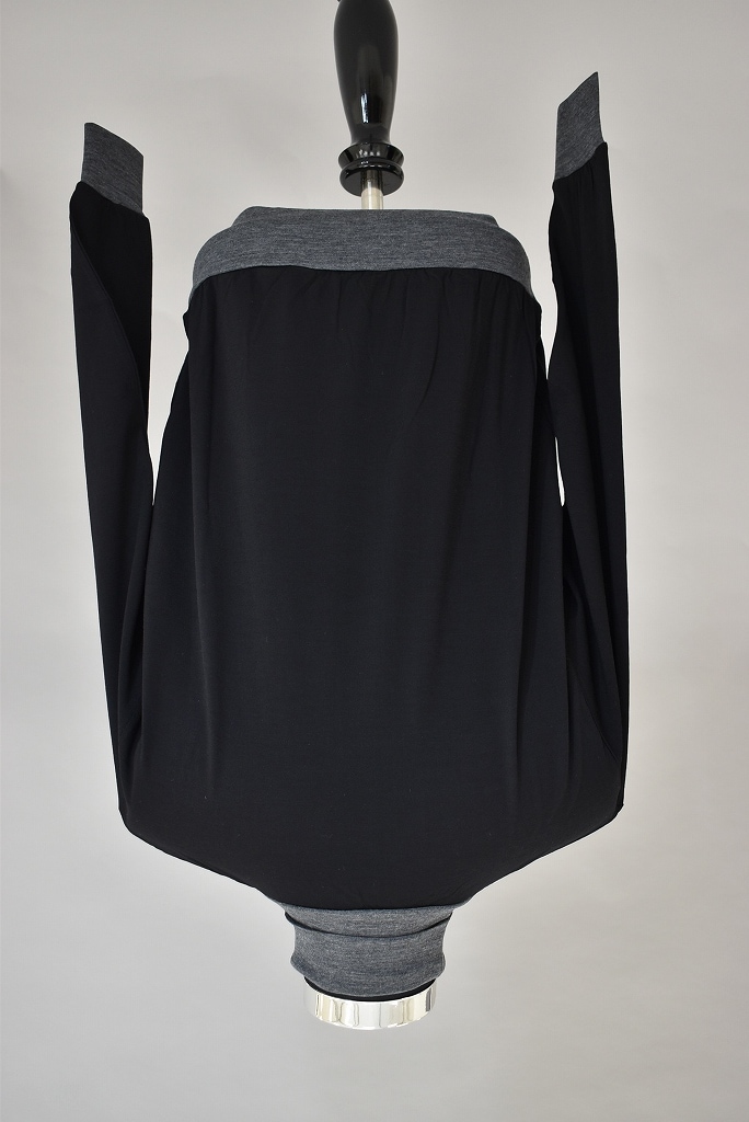 TG INNOCENT Original products 「極上ウール圧縮ニット タートルネック」　COLOR : BLACK/GRAY