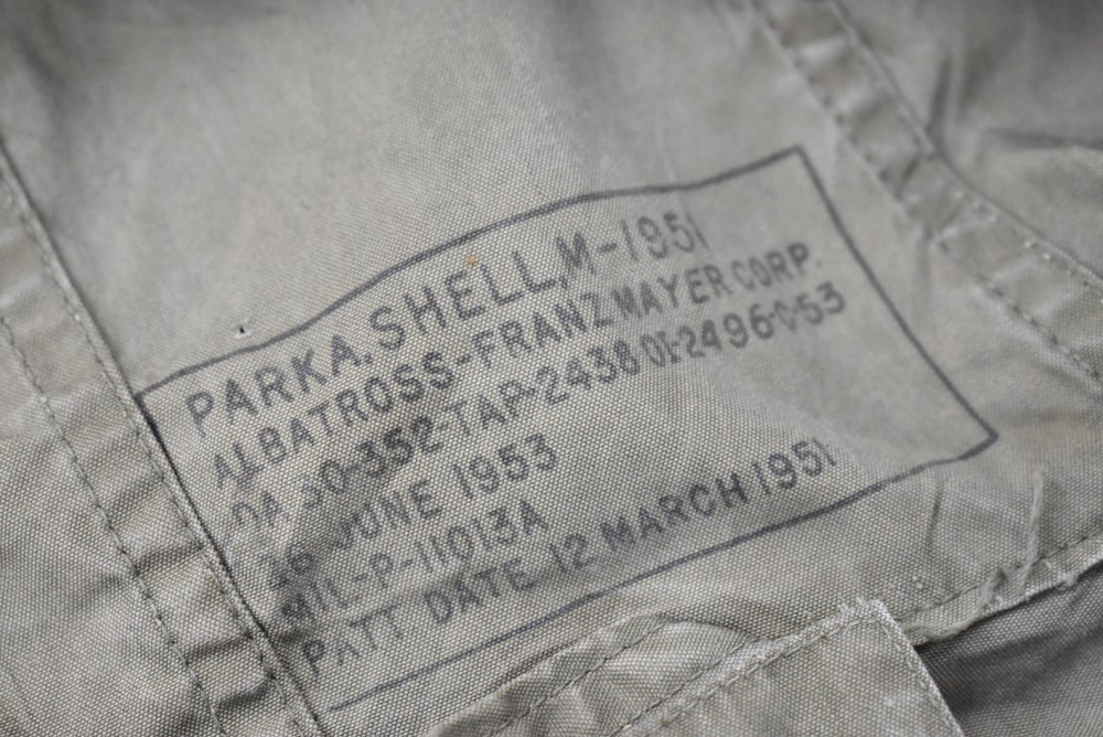 109942 [MC]  VINTAGE 50s US ARMY「M51 FISHTAIL PARKA」 フィッシュテールパーカー ヴィンテージ モッズコート