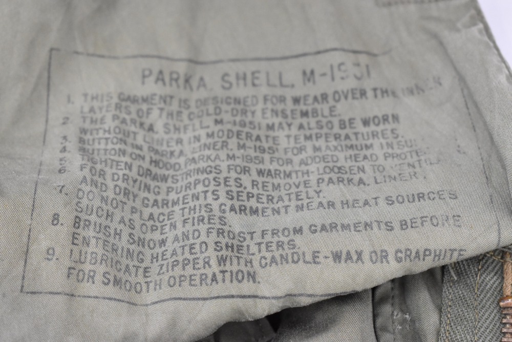 109942 [MC]  VINTAGE 50s US ARMY「M51 FISHTAIL PARKA」 フィッシュテールパーカー ヴィンテージ モッズコート