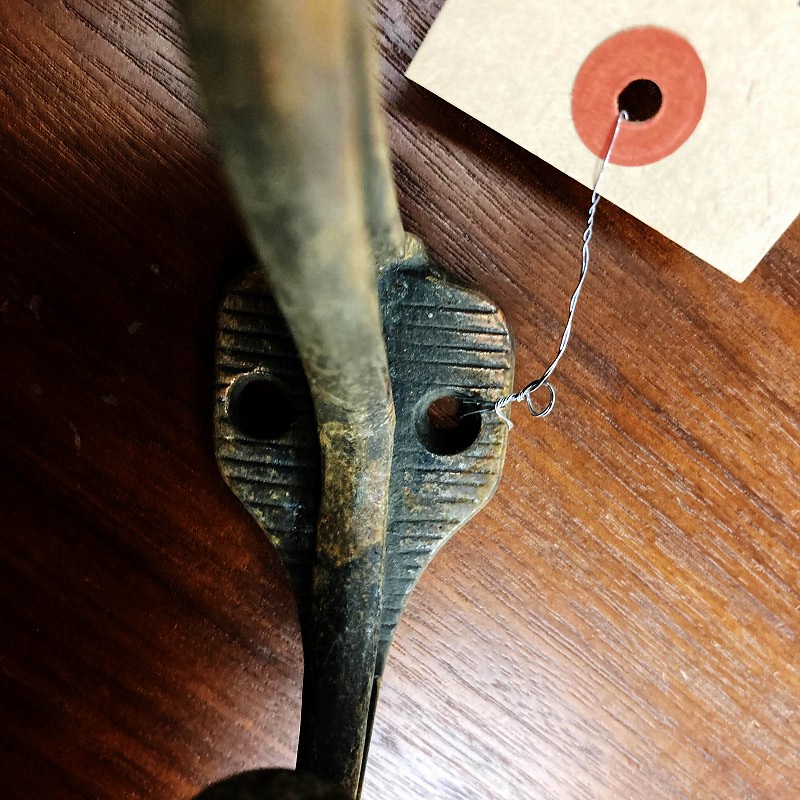 104645 ヴィンテージ アイアンフック ウォールハンガー コートフック