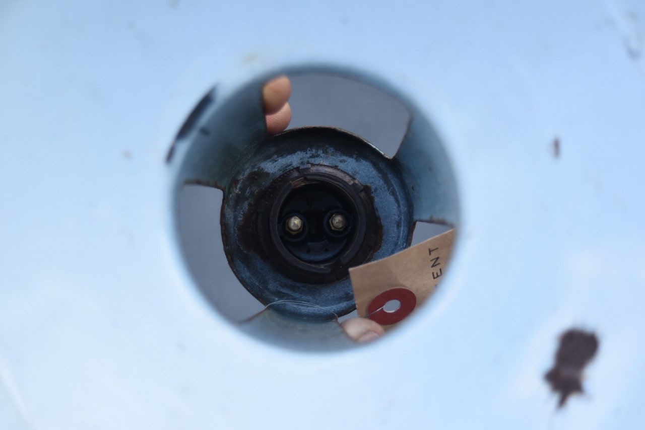 101629 ヴィンテージ　エナメルランプシェード　ホウロウ 