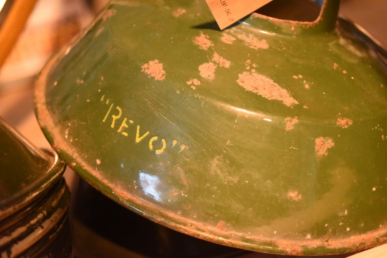 101629 ヴィンテージ　エナメルランプシェード　ホウロウ 