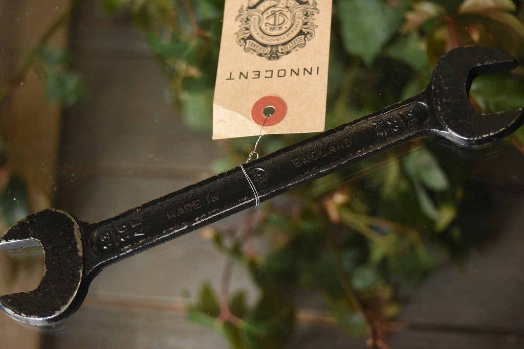 104424 UK ヴィンテージ　スパナ　ツール　英国 MADE IN ENGLAND
