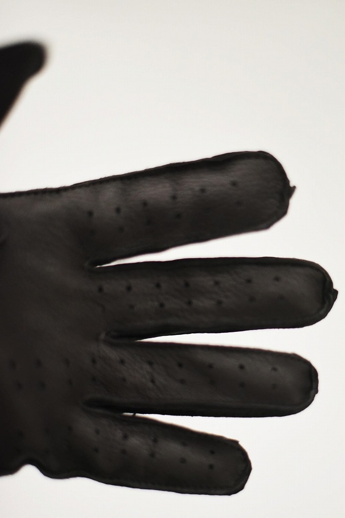 DD 英国 「GOLDTOP」 「Classic Deerskin Leather Driving Gloves」 DarkBlown 鹿革ドライビンググローブ