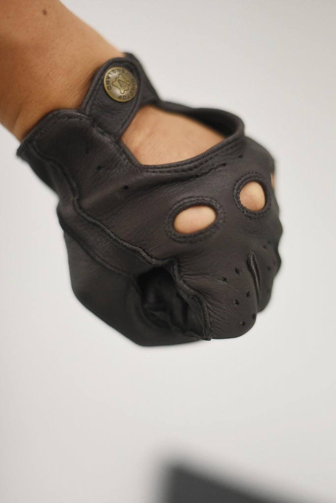DD 英国 「GOLDTOP」 「Classic Deerskin Leather Driving Gloves」 DarkBlown 鹿革ドライビンググローブ