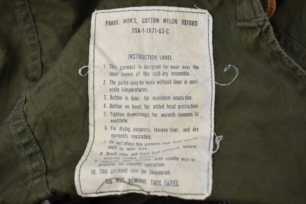 109943 [MC]  VINTAGE 50s US ARMY「M51 FISHTAIL PARKA」 フィッシュテールパーカー ヴィンテージ モッズコート