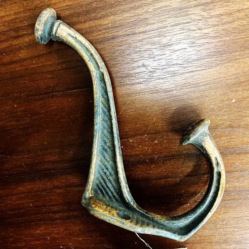 104637 ヴィンテージ アイアンフック ウォールハンガー コートフック