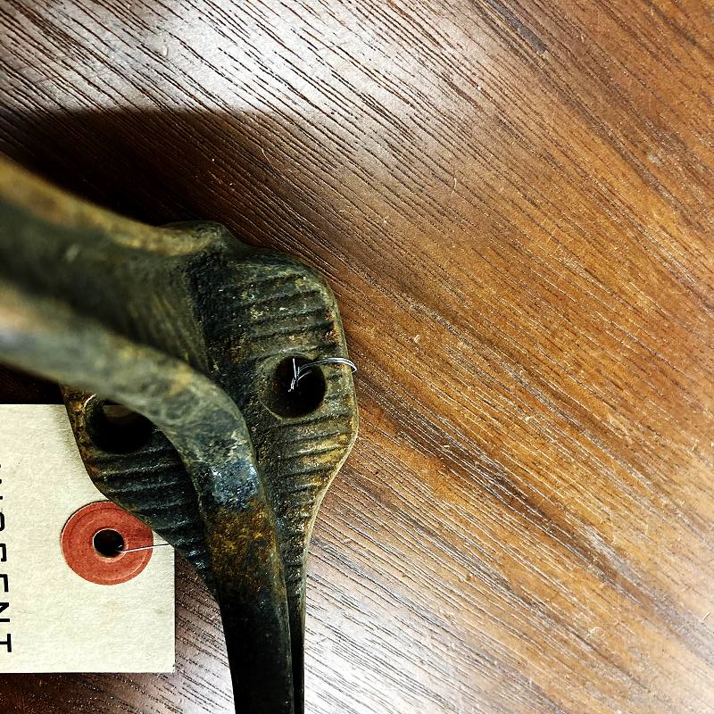 104637 ヴィンテージ アイアンフック ウォールハンガー コートフック