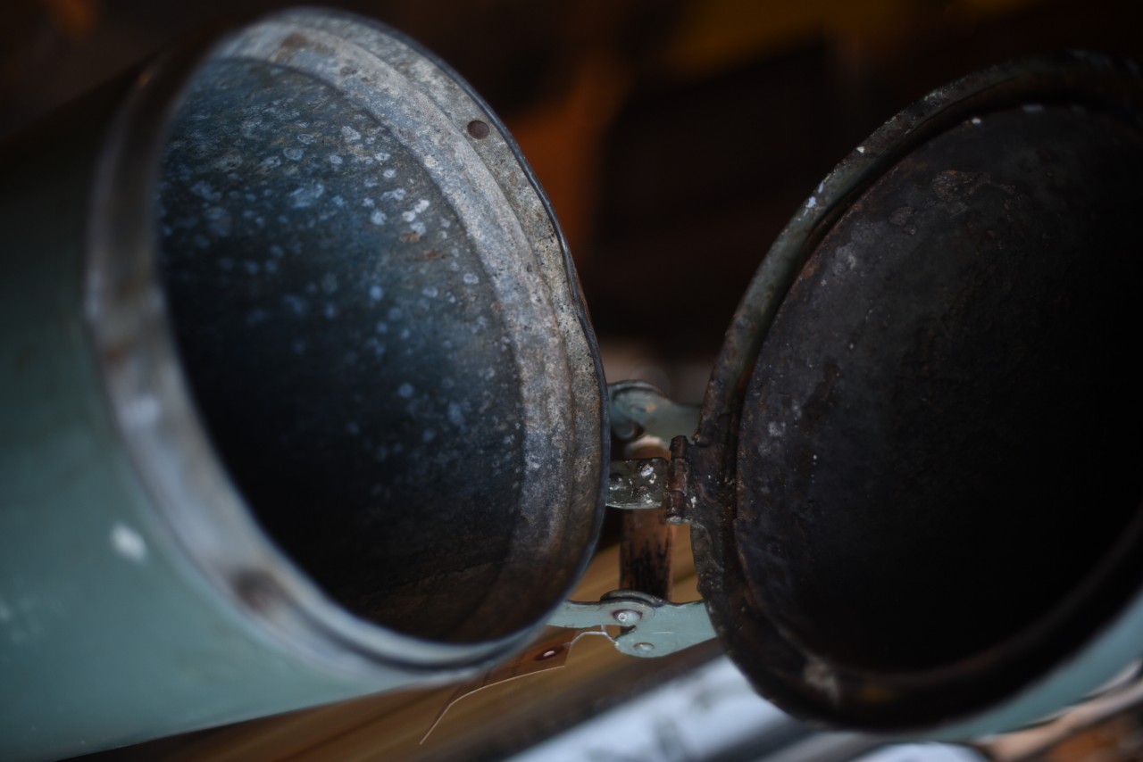 ヴィンテージ　ダストボックス　ゴミ箱　ステップオープン式　101644