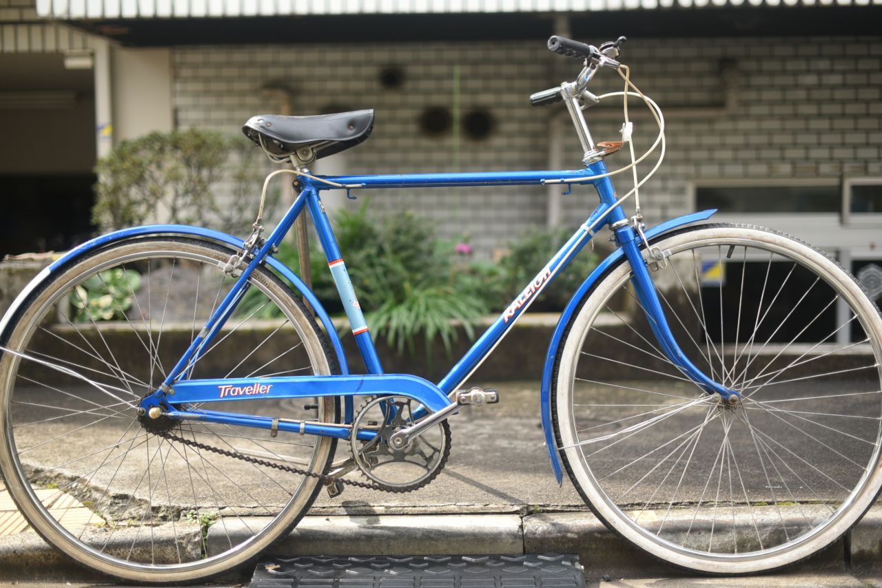 102778 ヴィンテージ 自転車　　「RALEIGH 」　ラレー TRAVELLER 1978年製