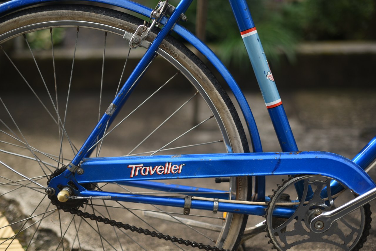 102778 ヴィンテージ 自転車　　「RALEIGH 」　ラレー TRAVELLER 1978年製