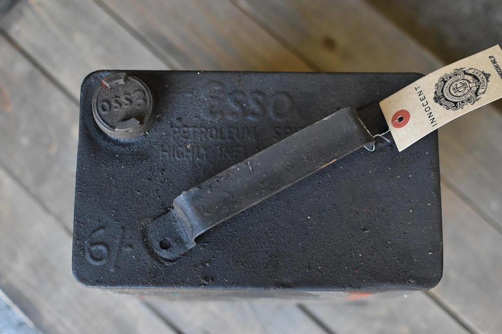 106747 英国製　ESSO  ガソリン缶