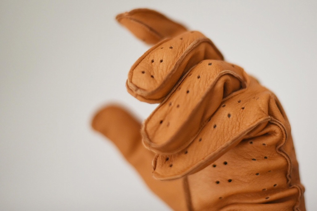 DT 英国 「GOLDTOP」 「Classic Deerskin Leather Driving Gloves」 Tan 鹿革ドライビンググローブ