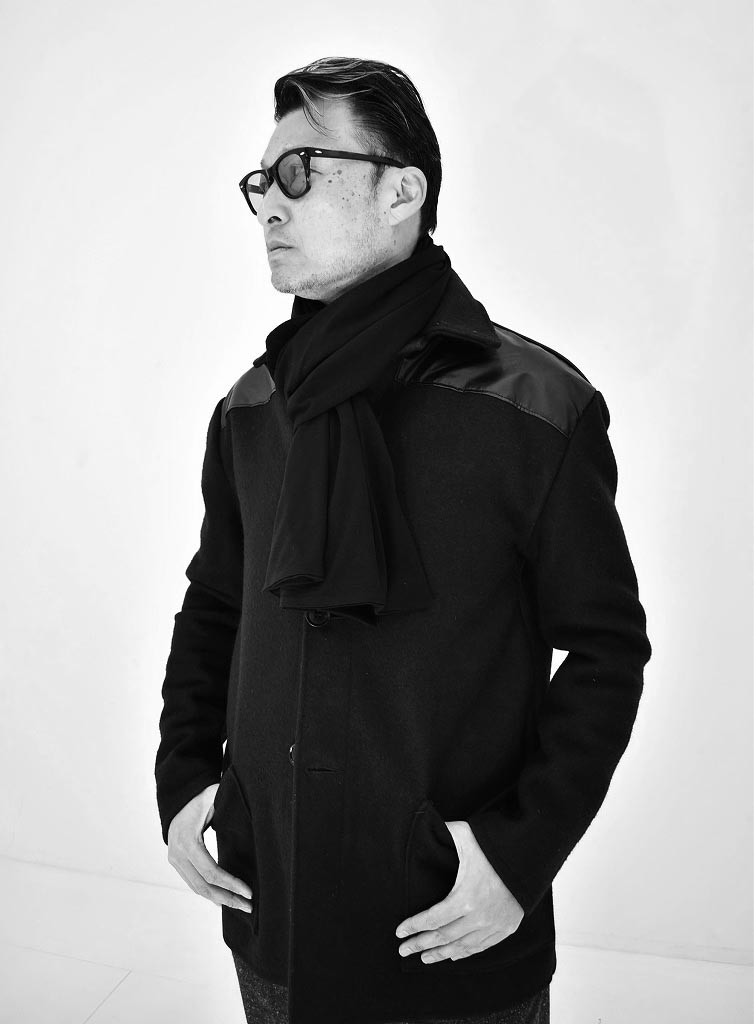 INNOCENT Original products 「極上ウール圧縮ニット ブランケット」　COLOR : BLACK