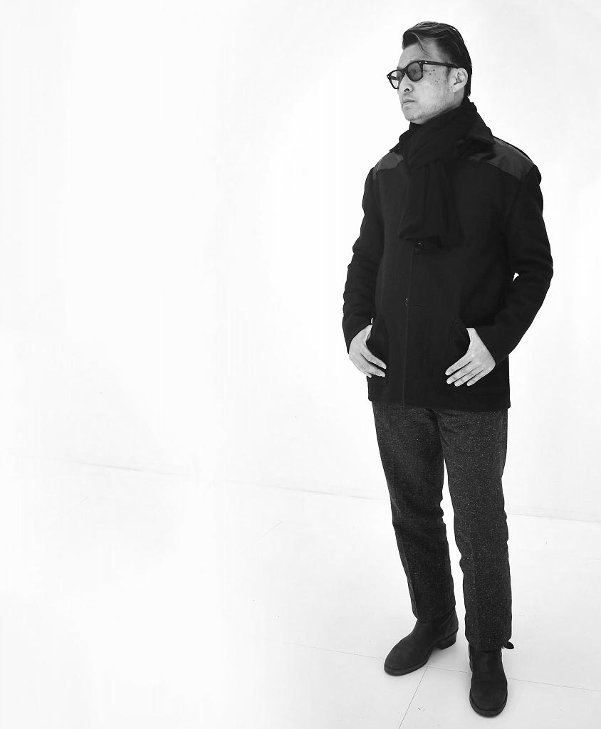 INNOCENT Original products 「極上ウール圧縮ニット ブランケット」　COLOR : BLACK