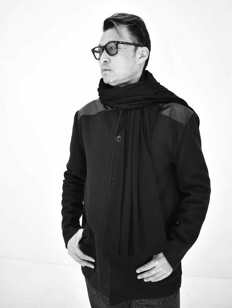 INNOCENT Original products 「極上ウール圧縮ニット ブランケット」　COLOR : BLACK